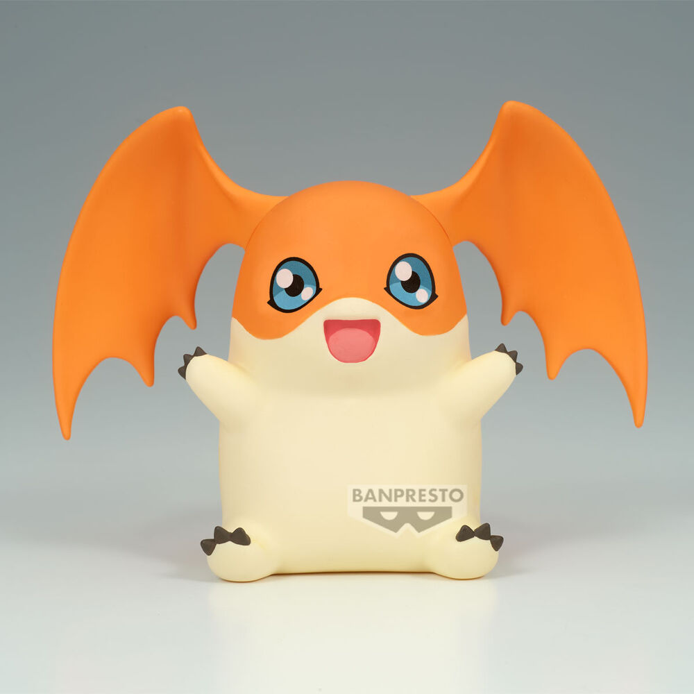 Digimon Adventure Patamon Sofvimates Figur 10cm - Kvalitetsfigur för Samlare