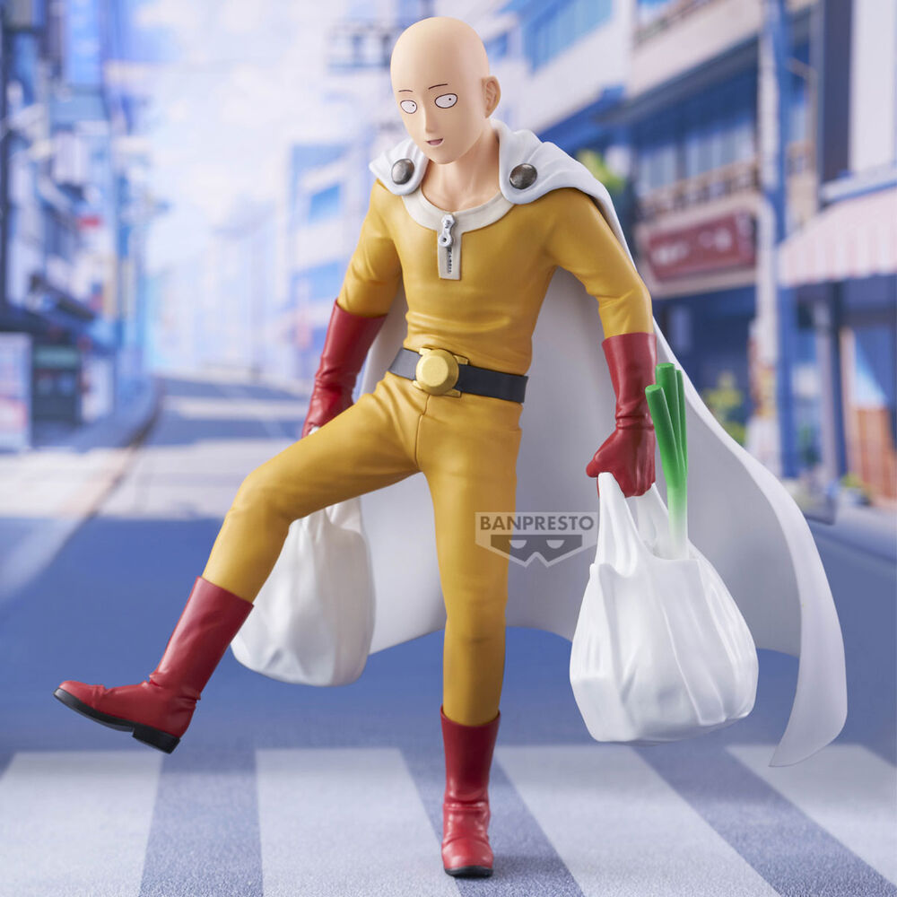 One Punch Man Saitama One Punch Life Figur 20cm