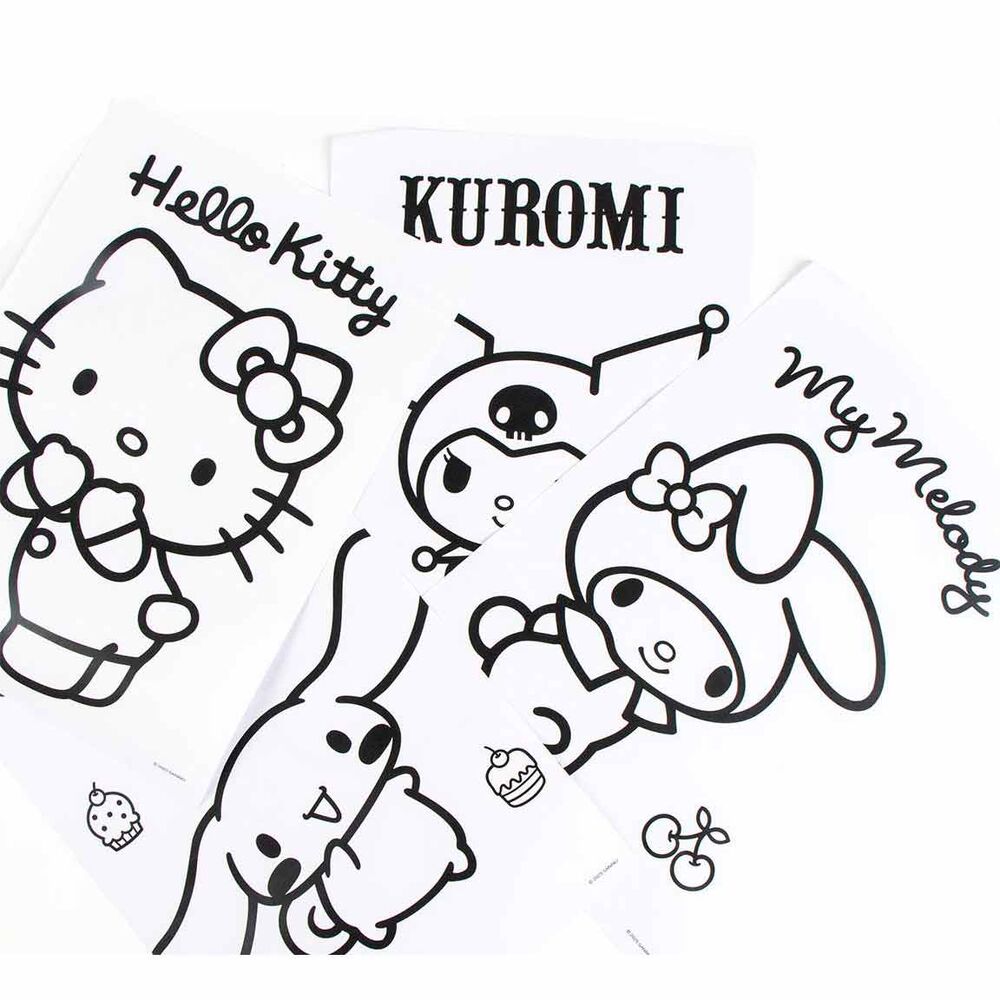 Hello Kitty Målarset för Kontor