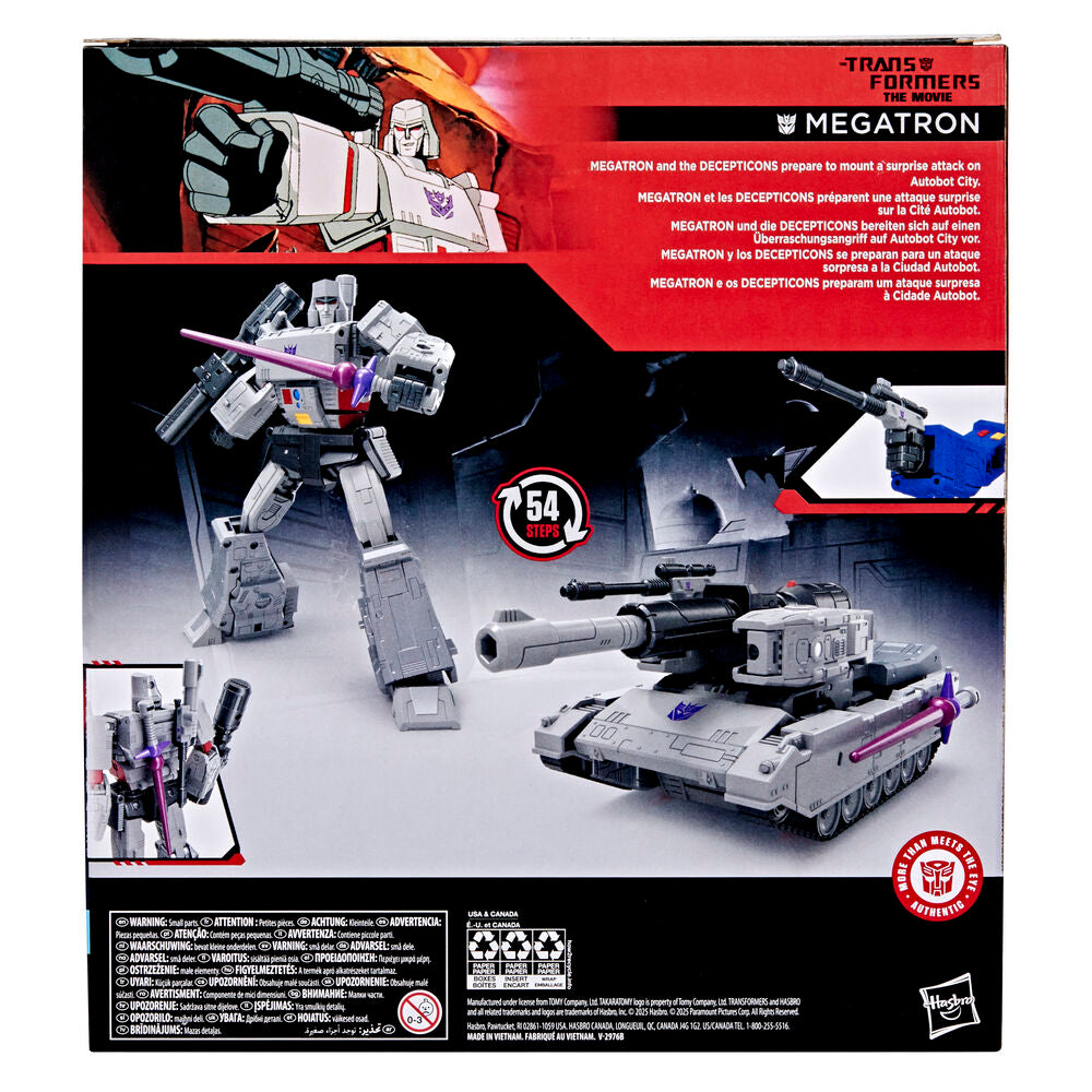 Transformers the Movie Studio Series Megatron Figur 21,5cm
