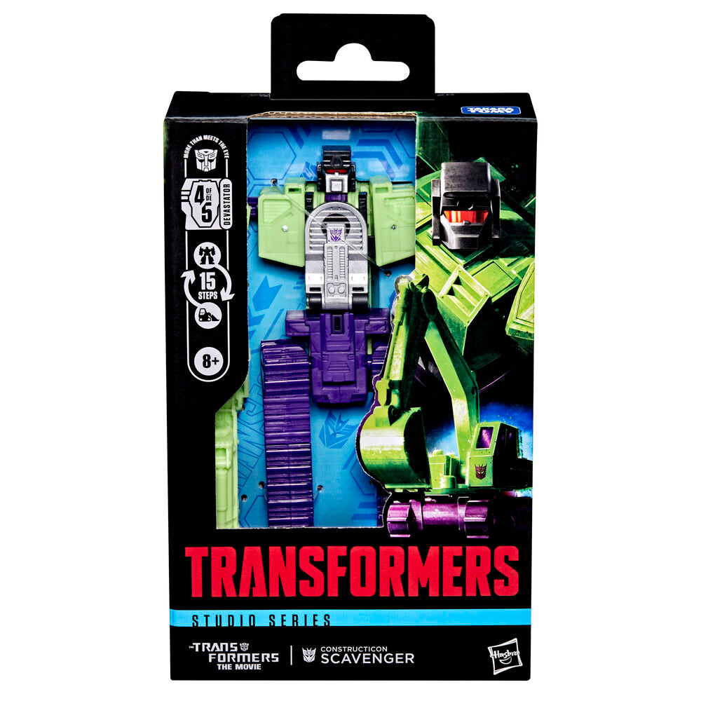 Transformers the Movie Studio Series Constructicon Scavenger figur 11,5 cm