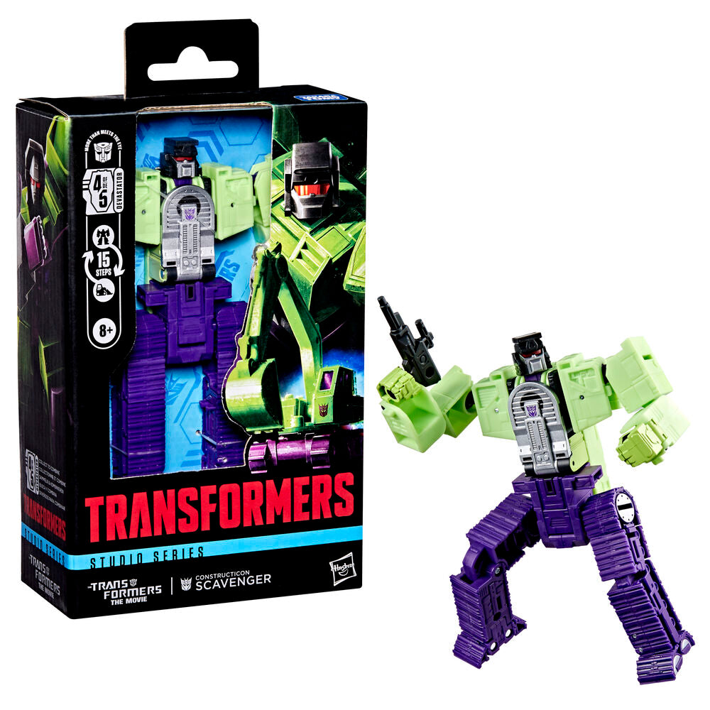 Transformers the Movie Studio Series Constructicon Scavenger figur 11,5 cm