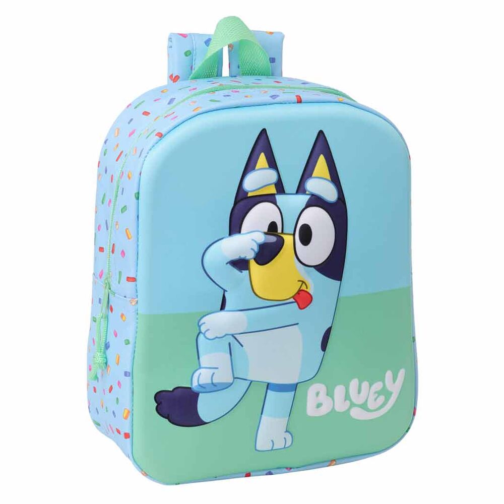 Bluey 3D Ryggsäck 27cm – Perfekt för Förskolan