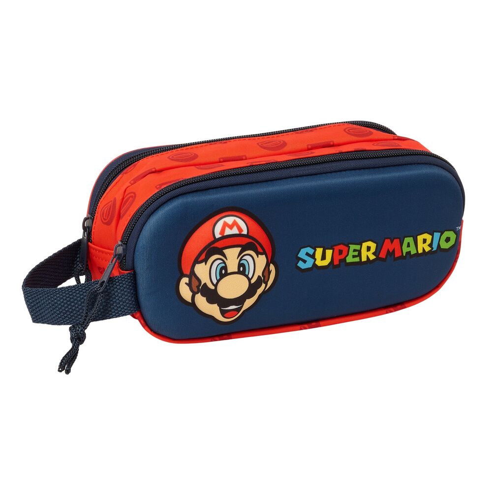 Super Mario Bros dubbel 3D Pennfodral