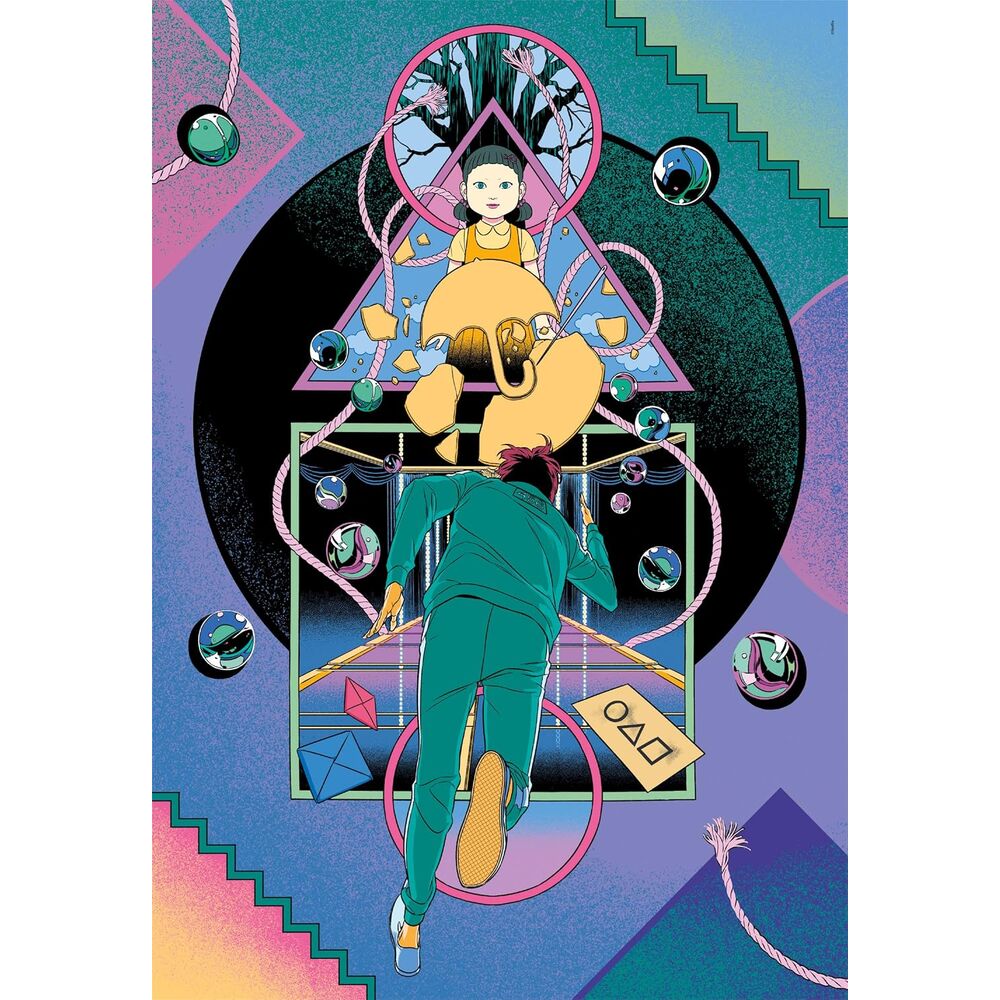 Squid Game Pussel 1000 Bitar