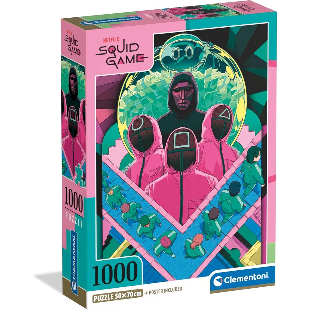 The Squid Game 2 Pussel 1000 Bitar