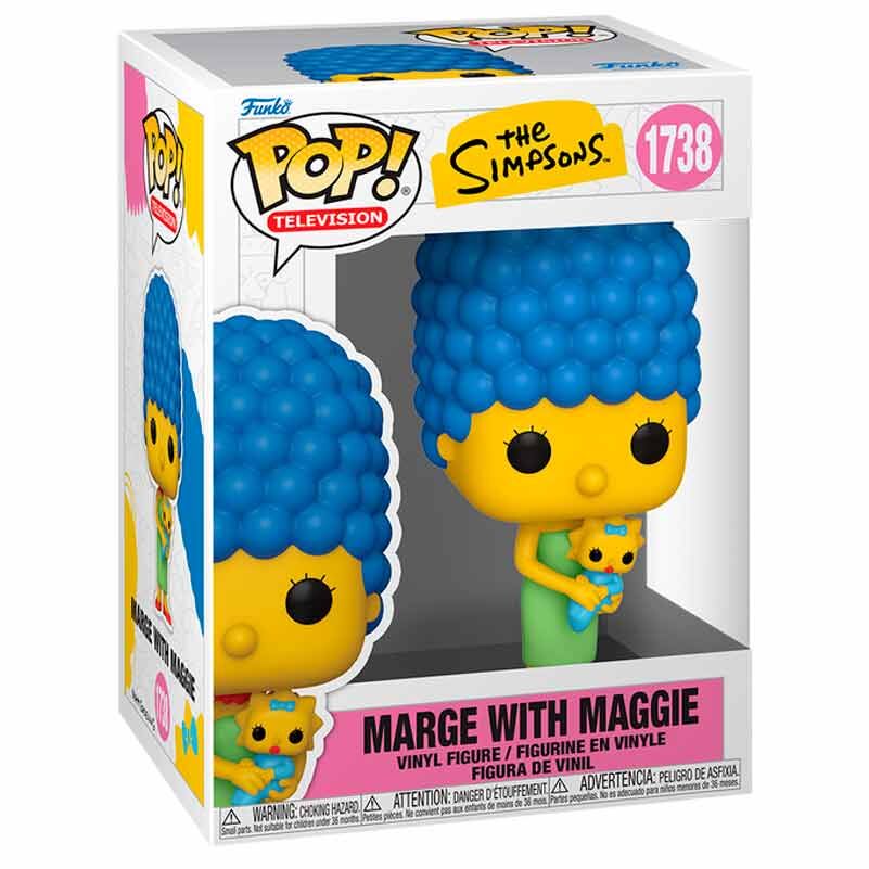 POP Figur The Simpsons Marge med Maggie