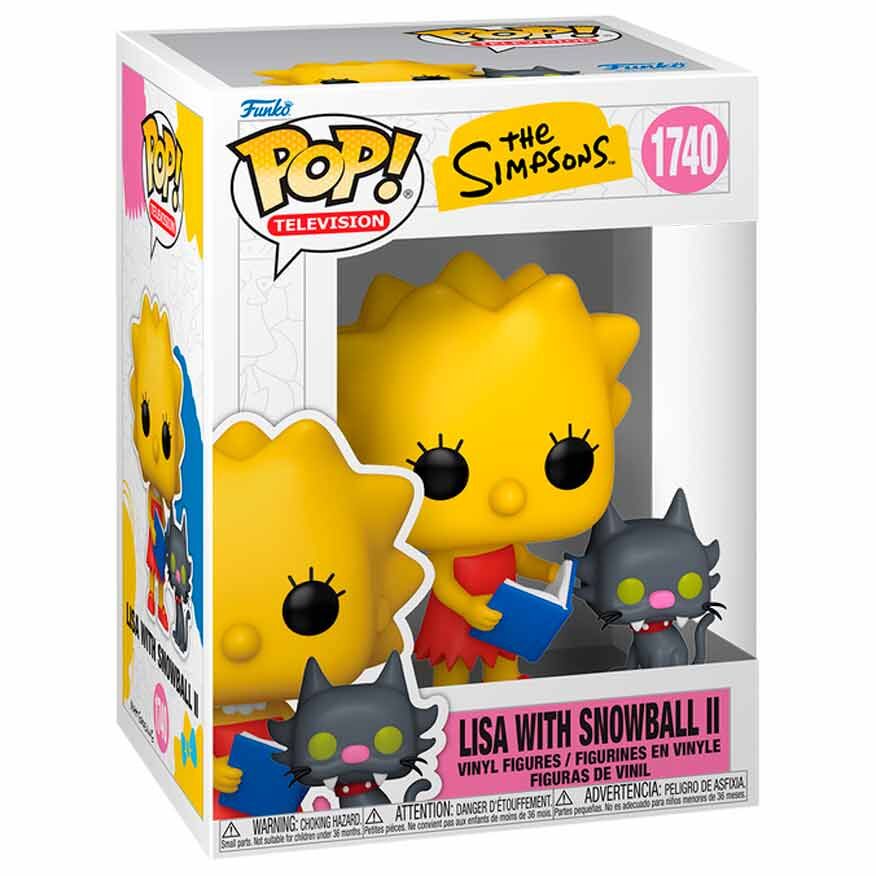 POP Figur The Simpsons Lisa med Snowball II