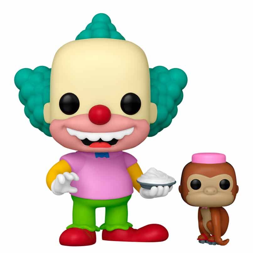 POP Figur The Simpsons Krusty med Mr. Teeny