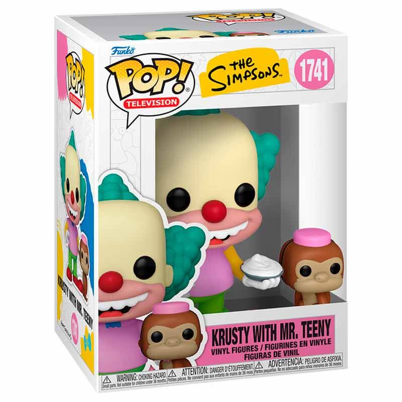 POP Figur The Simpsons Krusty med Mr. Teeny