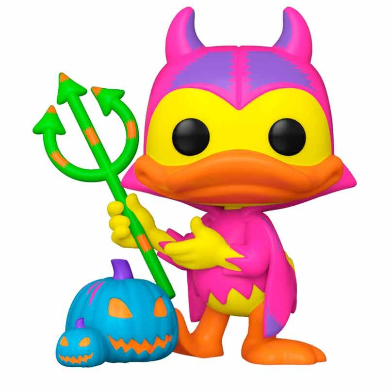 POP Figur Disney Mickey och Vänner Devil Donald med Pumpa Chase Exclusiv