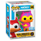 POP Figur Disney Mickey och Vänner Devil Donald med Pumpa Chase Exclusiv