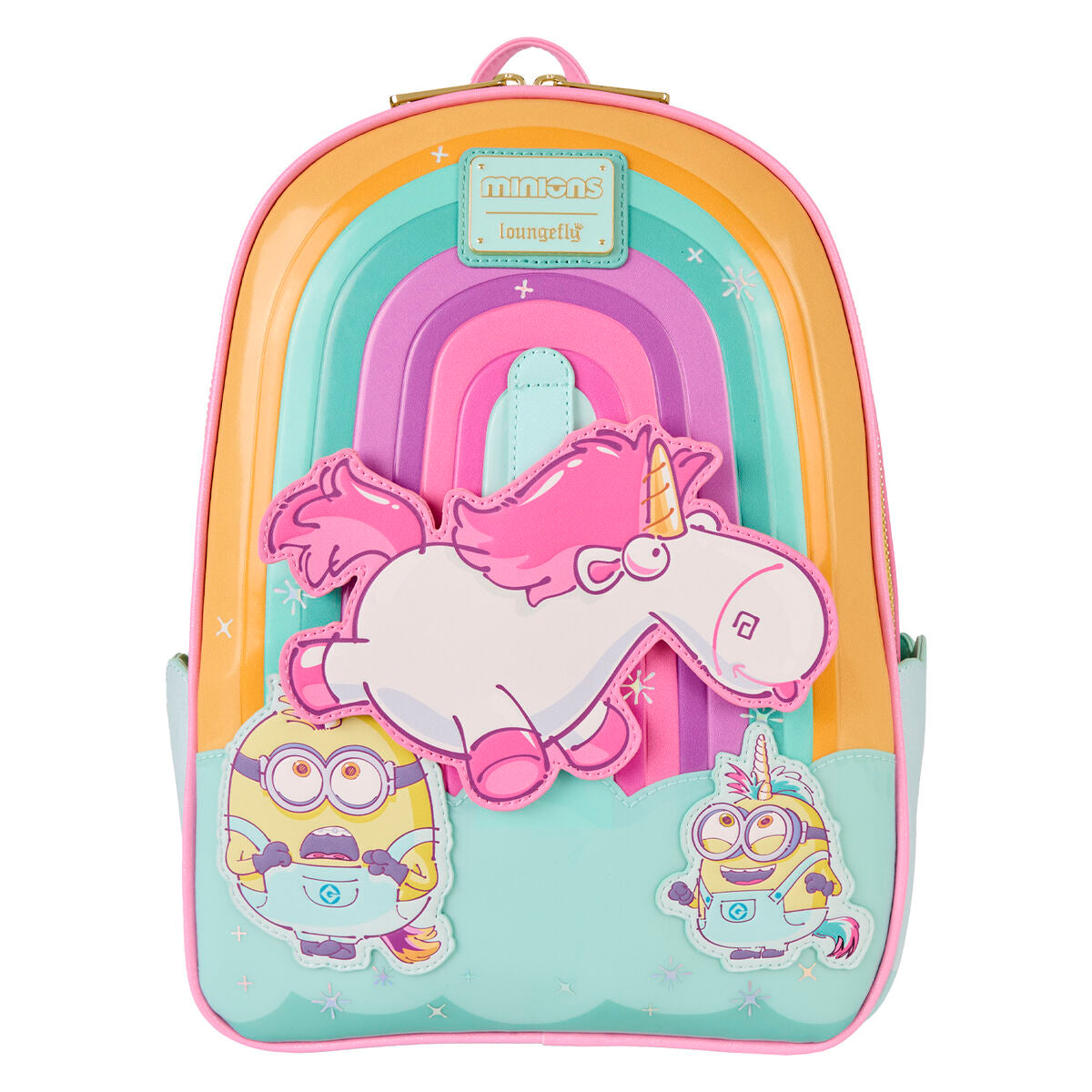 Loungefly Minions Fluffy Unicorn Ryggsäck 30 cm