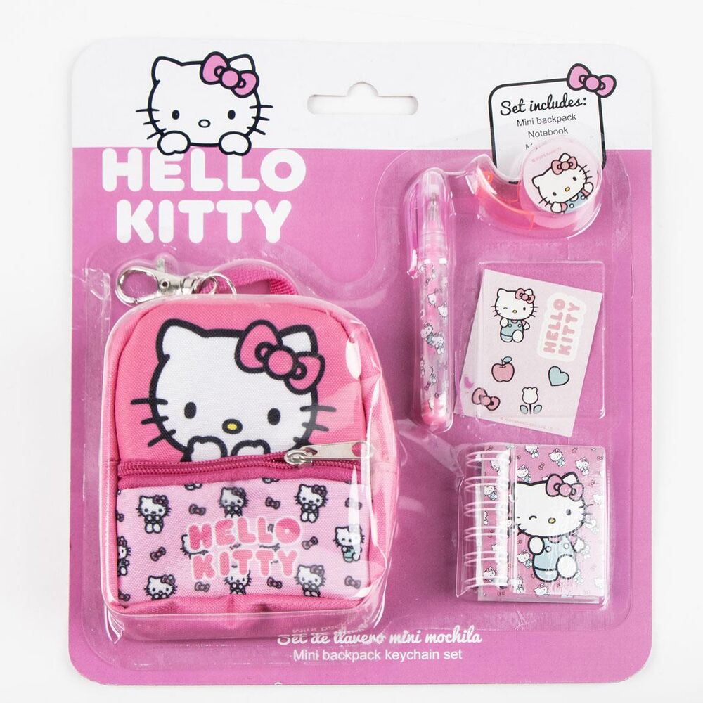 Hello Kitty Stationery Mini Ryggsäck Set