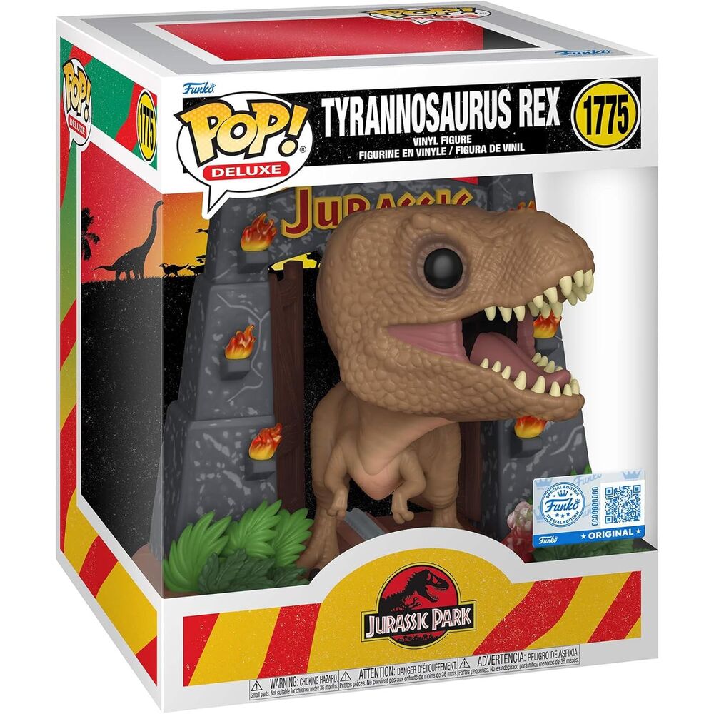POP Figur Deluxe Jurassic Park Tyrannosaurus Rex Exclusive