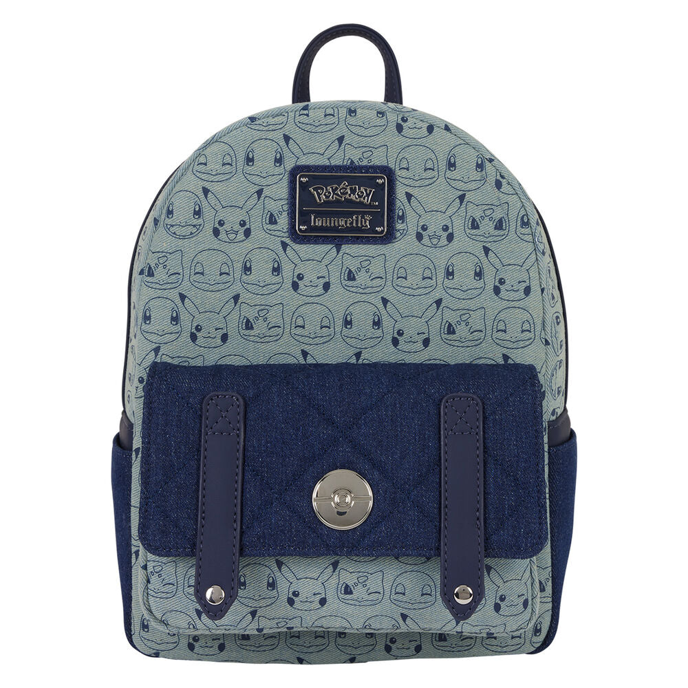 Loungefly Pokemon Denim Ryggsäck 29cm