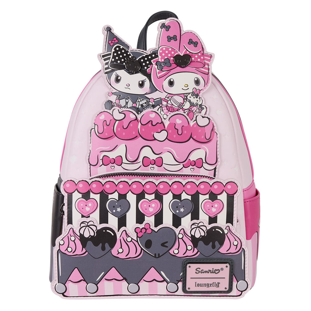 Loungefly Sanrio My Melody och Kuromi Ryggsäck 26 cm