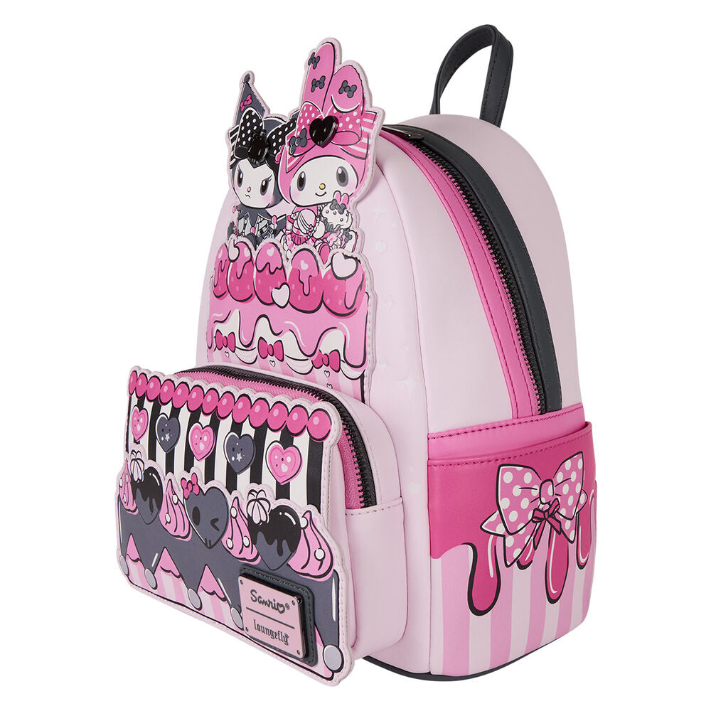Loungefly Sanrio My Melody och Kuromi Ryggsäck 26 cm