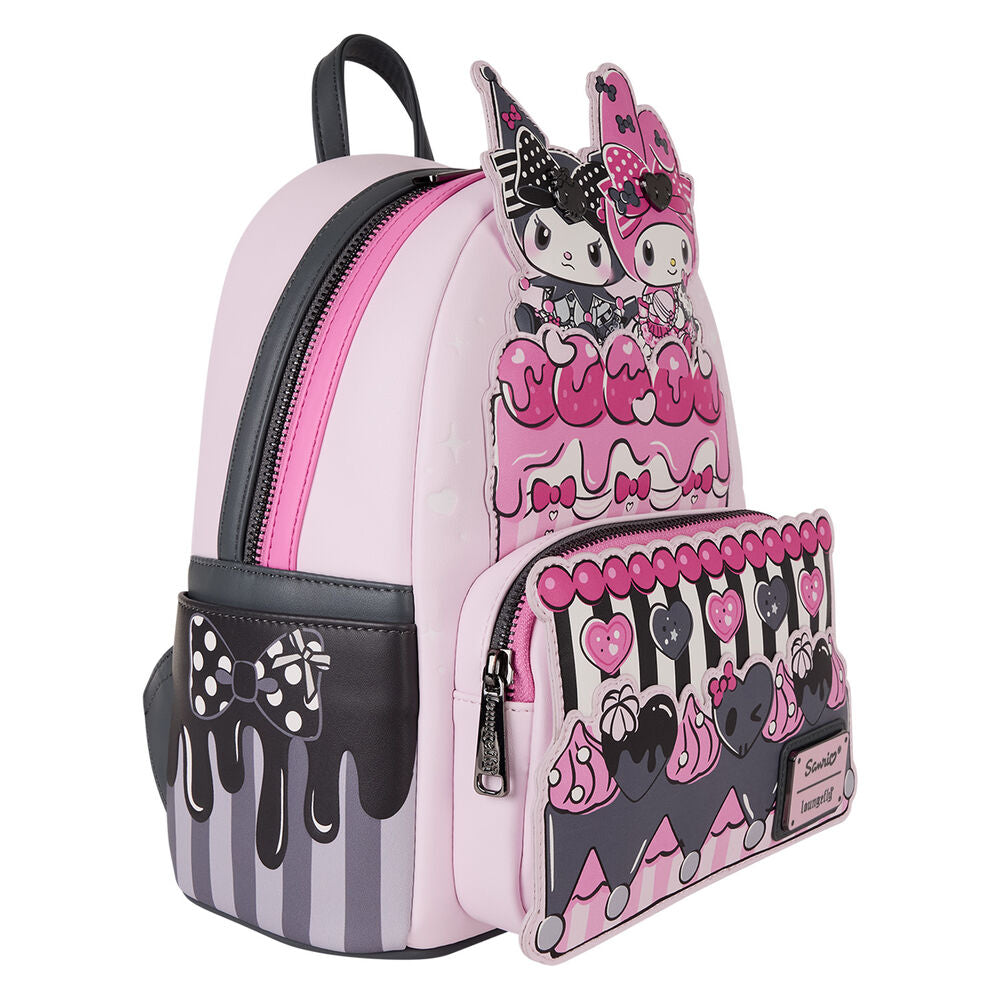 Loungefly Sanrio My Melody och Kuromi Ryggsäck 26 cm
