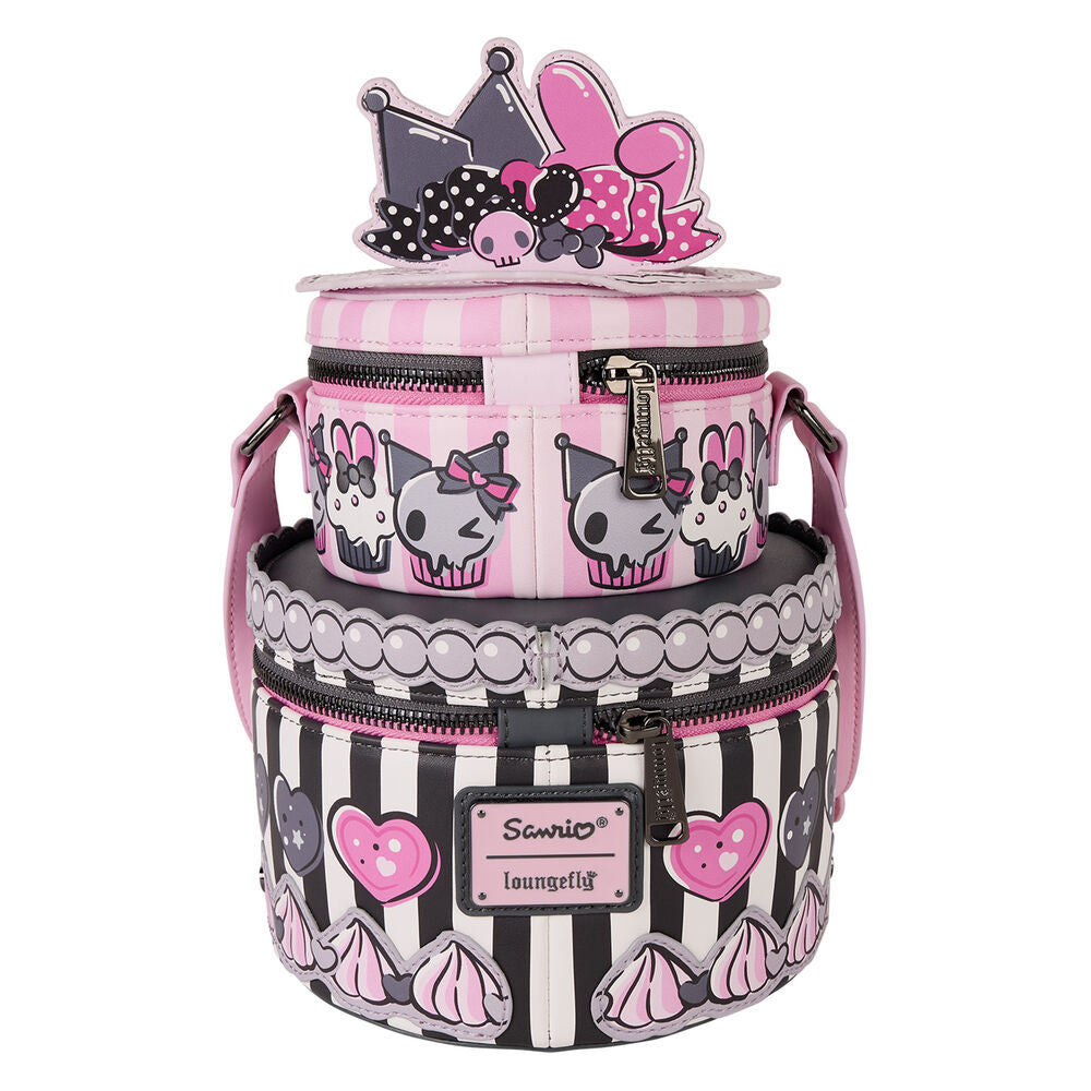 Loungefly Sanrio My Melody och Kuromi axelväska