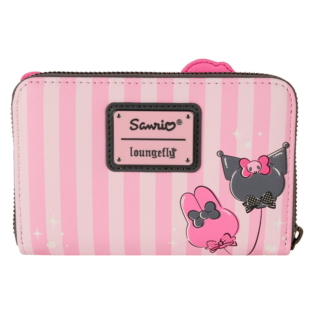 Loungefly Sanrio My Melody och Kuromi Plånbok