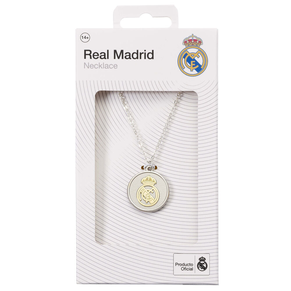 Real Madrid Silver Necklace – Officiellt Licensierad Smycke