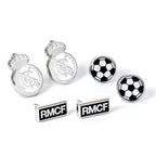 Real Madrid 3-Pärers Örhängen Set