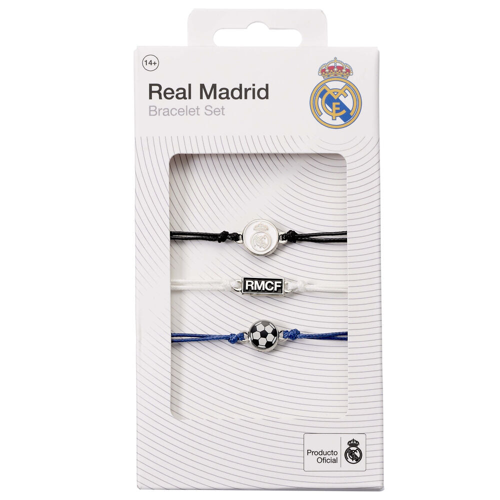 Real Madrid Vänskapsarmband Set - 3 Armband