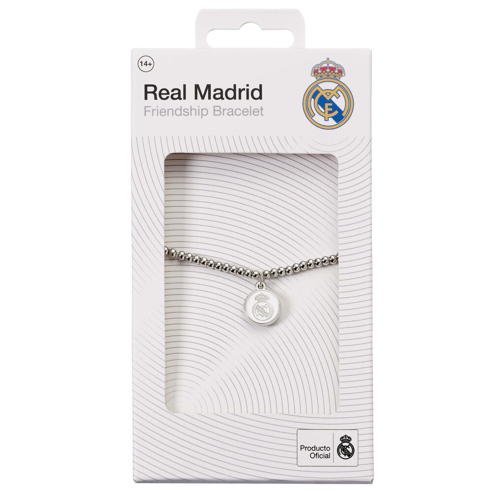 Real Madrid Silver Bracelet - Officiell Licensierad Accessoar