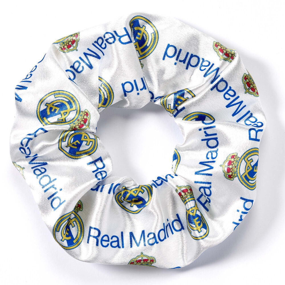 Real Madrid Scrunchie – Trendig Håraccessoar för Fans