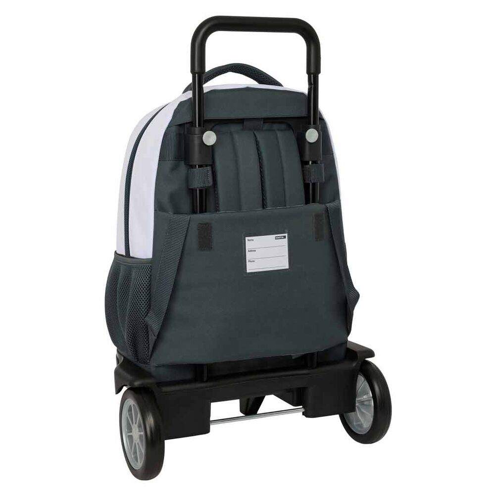 Real Madrid 25/26 Ryggsäck med Hjul Compact Evolution 45cm