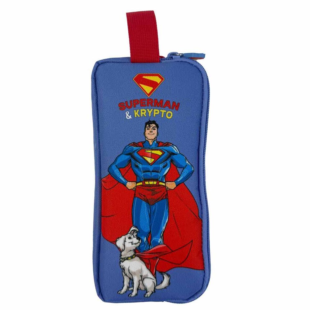 DC Comics Superman & Krypto dubbelsidig Pennfodral