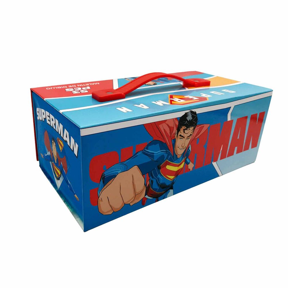 DC Comics Superman Färgläggningspennfodral