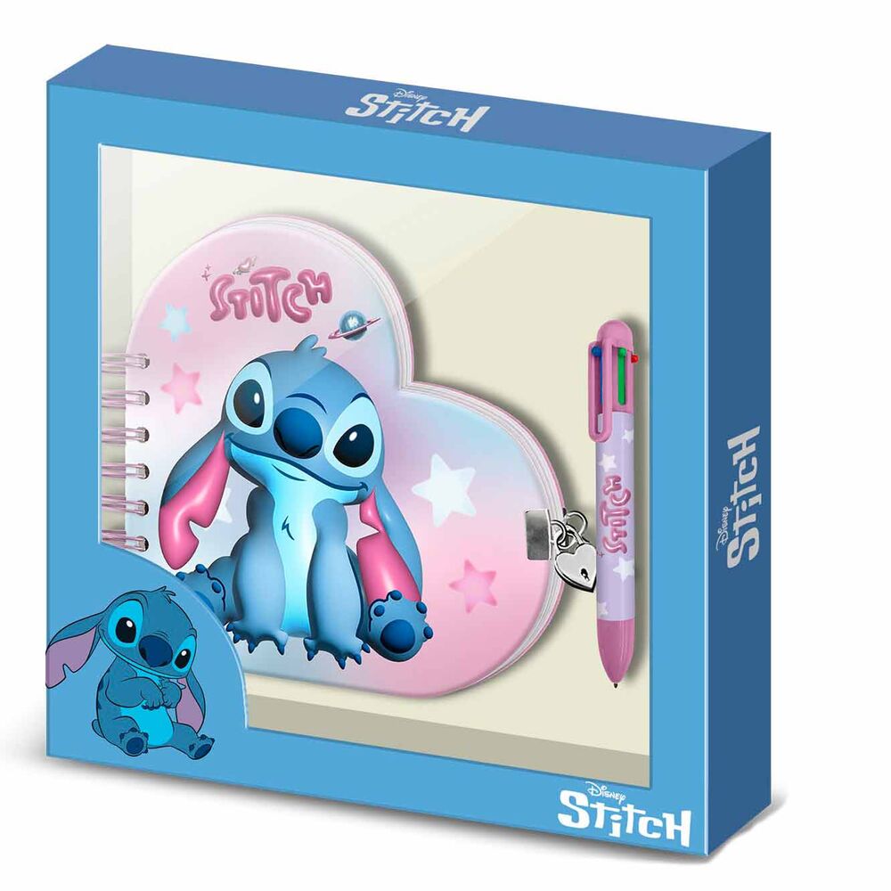 Disney Stitch Dagbok + Penna