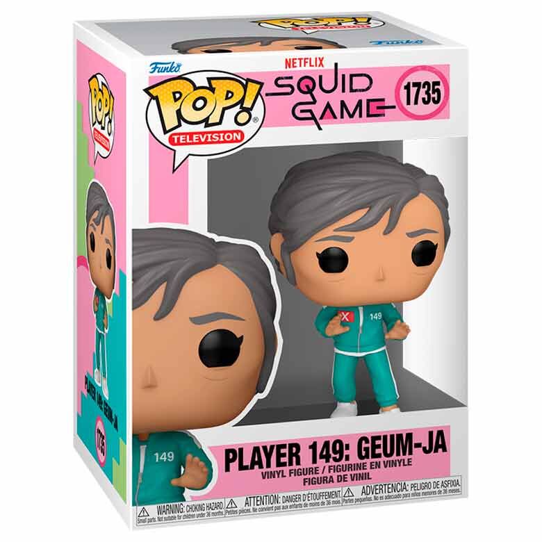 Figura POP Squid Game Player 149: Geum-Ja