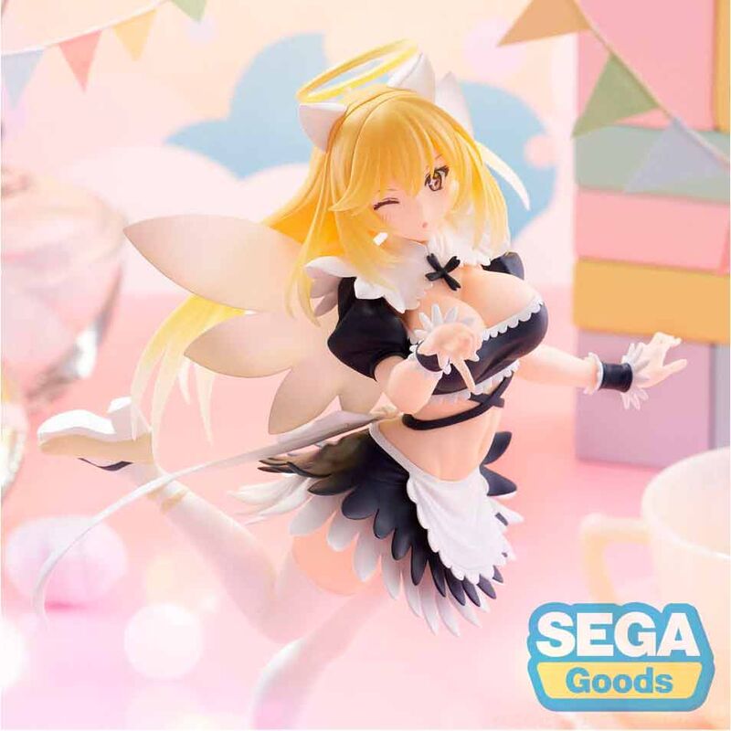 A Certain Scientific Railgun Misaki Shokuhou Fallen Angel Maid Luminasta Figur 20cm