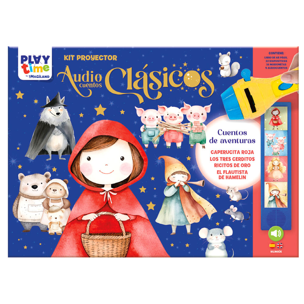 Äventyrshistorier Audio Story Projektor Kit
