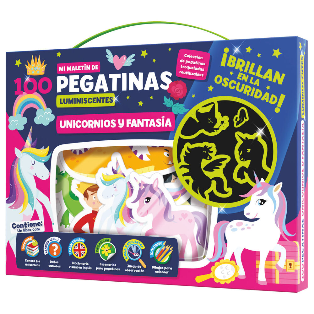 Fantasy 100 Luminescent Stickers Väska