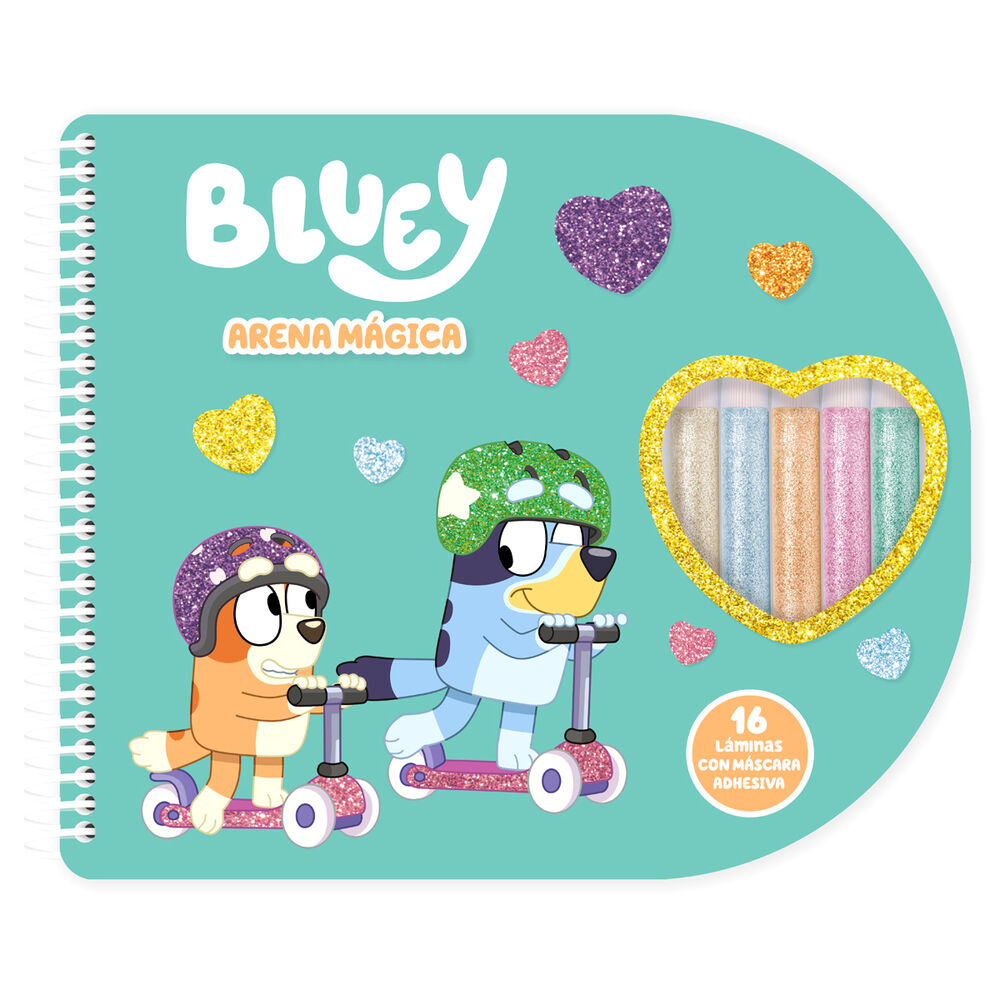 Bluey Magic Sand Anteckningsblock
