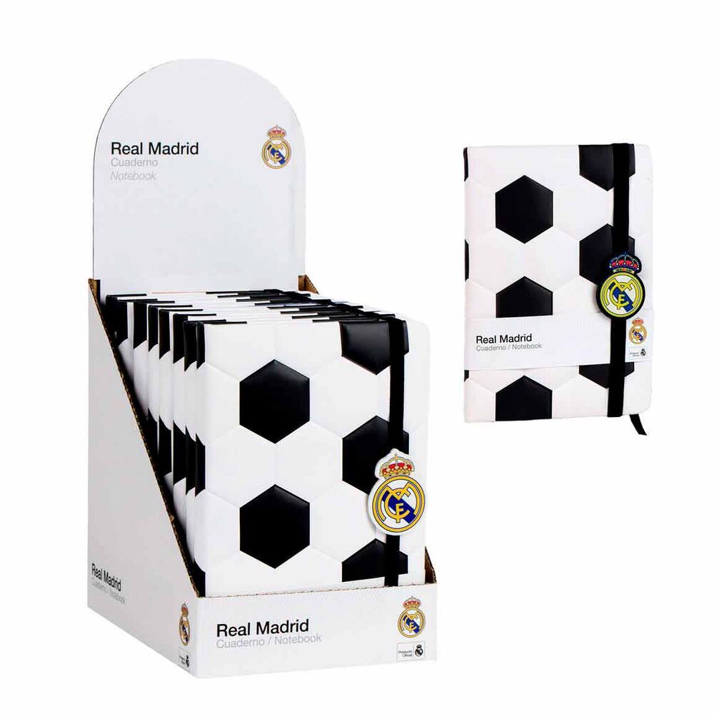 Real Madrid Anteckningsblock - 15x21x3cm