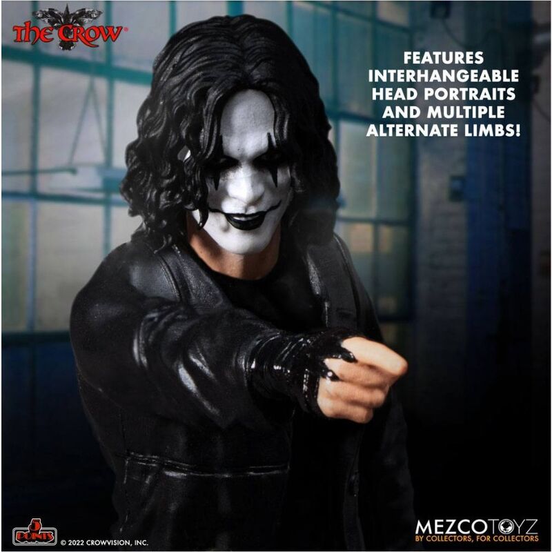 The Crow - Figurset med 2 artikulerade figurer 10cm