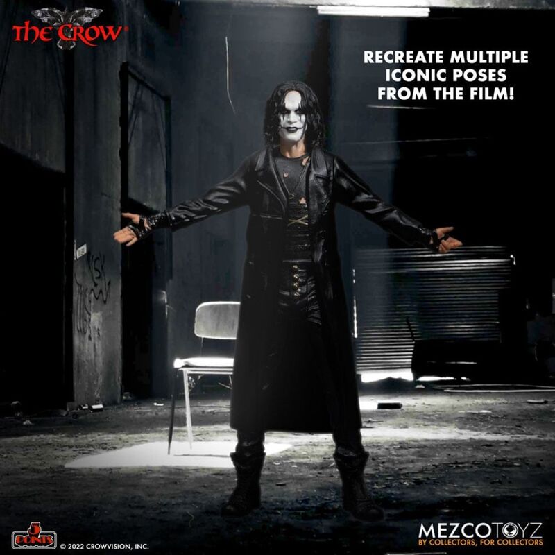 The Crow - Figurset med 2 artikulerade figurer 10cm