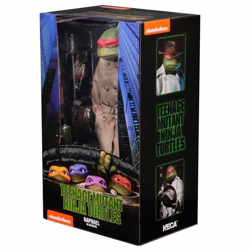 Ninja Turtles Teenage Mutant Raphael 1990 Figur 42cm
