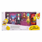 The Simpsons paket med 6 figurer 7 cm