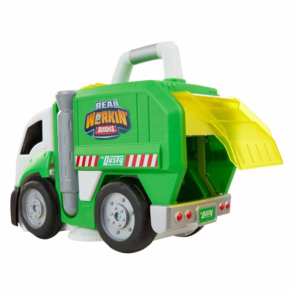 Mr Dusty Rubbish Truck med Ljus och Ljud