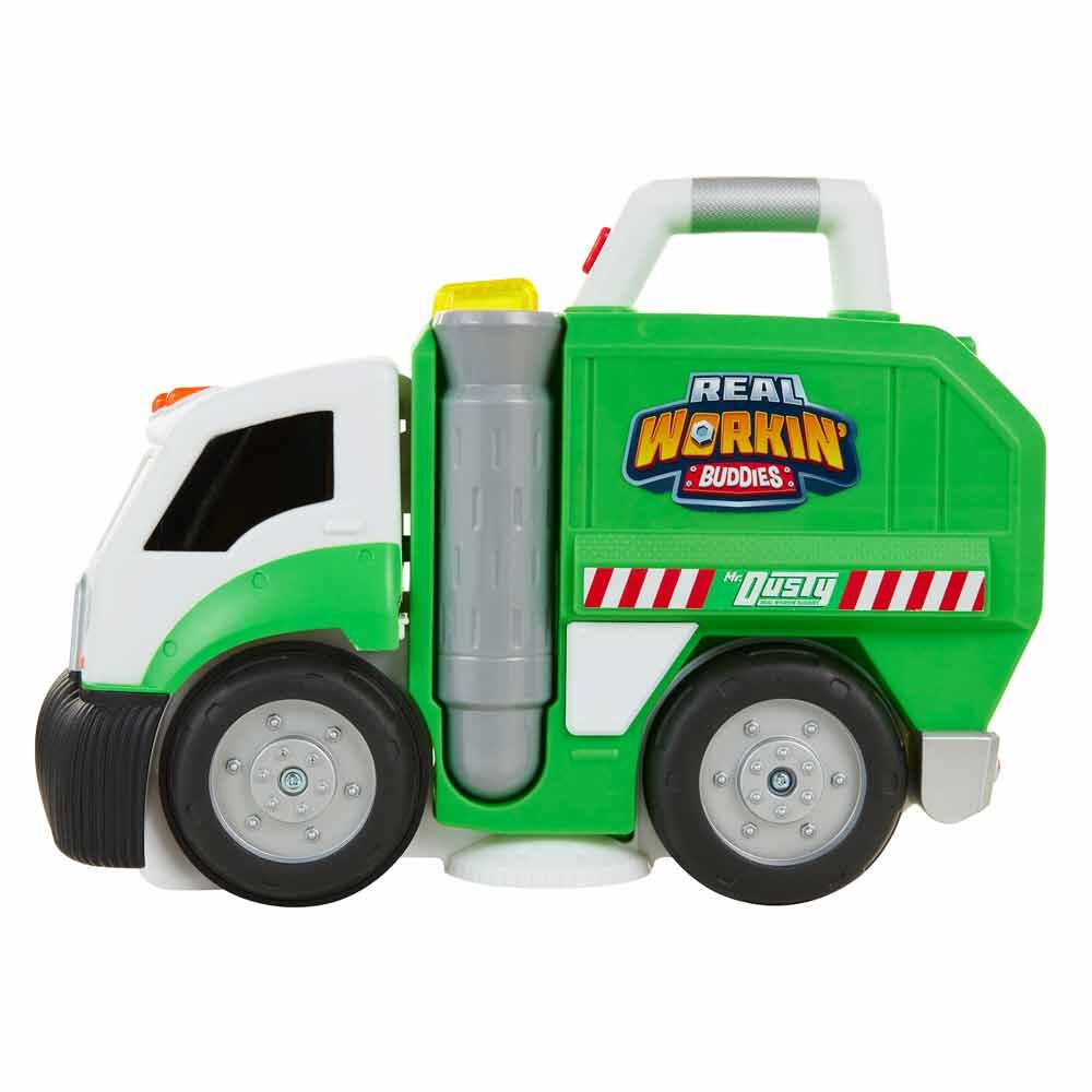 Mr Dusty Rubbish Truck med Ljus och Ljud