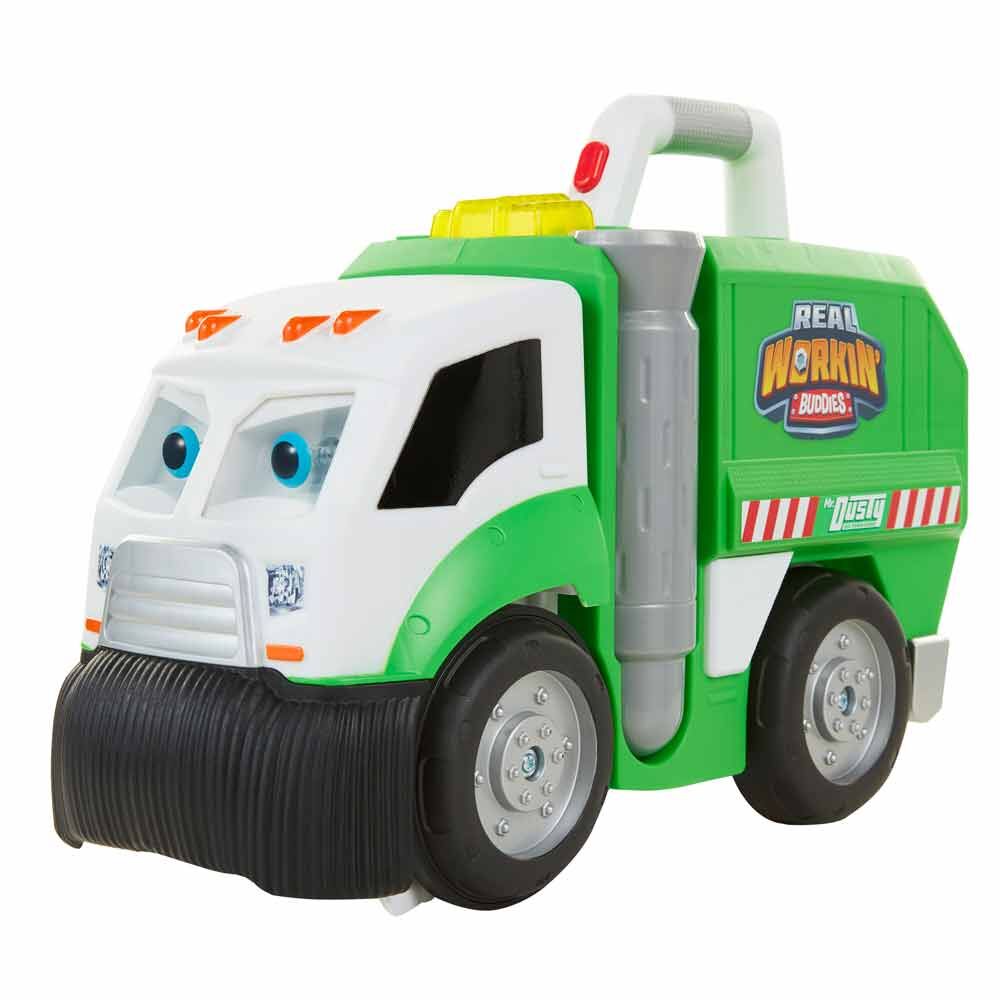 Mr Dusty Rubbish Truck med Ljus och Ljud