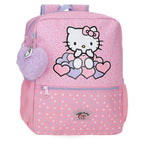 Hello Kitty Hearts & Dots Anpassningsbar Ryggsäck 33cm