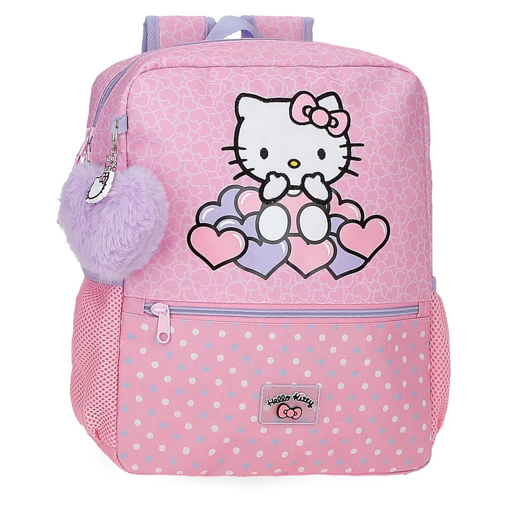 Hello Kitty Hearts & Dots Anpassningsbar Ryggsäck 33cm