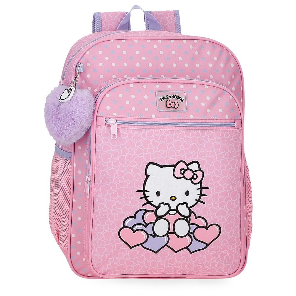 Hello Kitty Hearts & Dots Anpassningsbar Ryggsäck 38cm